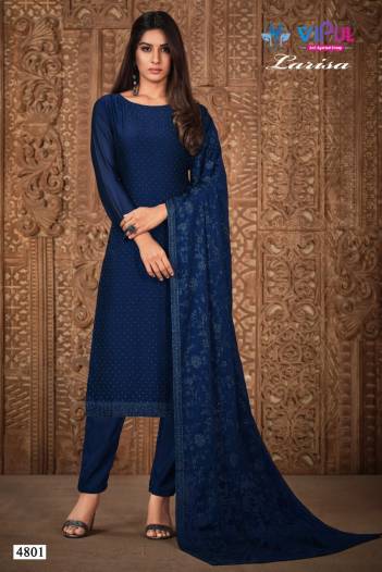 Larisa BY VVIPUL HEAVY WORK AND DIAMONDS SALWAR KAMEEZ MANUFACTURER IN INDIA 
